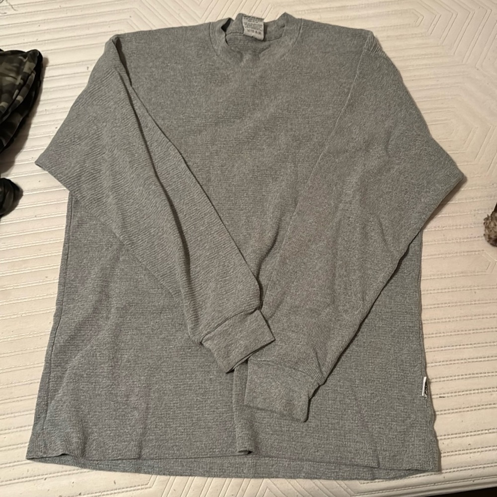 grey sweater